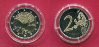 Frankreich 2 Euro Gedenkmünze 2015 70 Jahre Frieden in Europa proof in capsule with certificate