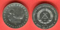 DDR Deutsche Demokratische Republik 10 Mark Silbergedenkmünze 200. Geburtstag Ludwig van Beethoven -