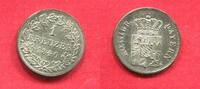 Deutschland Kaiserreich Bayern 1 Kreuzer Silber 1840 Ludwig I. Unc clipped planchet