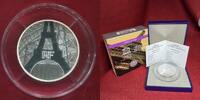 Frankreich France 50 Euro Silber 5 Ounces Unzen Fine Fein 2014 Eiffel To... 695,00 EUR  Excl. 23,00 EUR Verzending