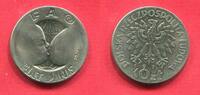 Polen Poland 10 Zloty Proba Pattern Trial Strike 1971 FAO Baby bankfrisch 12,00 EUR  Excl. 4,00 EUR Verzending