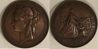 France medaille Amiens, epidemie cholerique. -