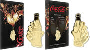 COCA-COLA Pop-art Sparkling 1/1000 Oz Gold Medal -