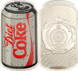 Solomon Islands 2 Dollars DIET COKE Coca Cola 1 Oz Silver Coin 2$ Solomon Islands 2026 -