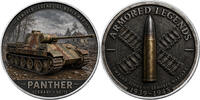 United States PANTHER Armored Legends of World War II 1 Oz Silver Coin 1$ USA 2026 -