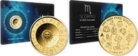 SCORPIO Zodiac Signs 1/1000 Oz Gold Medal -