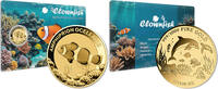 CLOWNFISH Sea Creatures 1/1000 Oz Gold Medal -