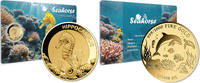 SEAHORSE Sea Creatures 1/1000 Oz Gold Medal -