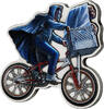 Niue 5 Dollars E.T. Extra-Terrestrial Bicycle 40th Anniversary 2 Oz Silver Coin 5$ Niue 2022 -