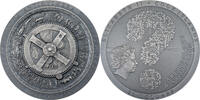 Cook Islands 20 Dollars ANTIKYTHERA MECHANISM Antiqued Archeology Symbolism 3 Oz Silver Coin 20$ Cook Islands 2023 -
