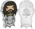 Niue 5 Dollars AQUAMAN Chibi DC Comics 2 Oz Silver Coin 5$ Niue 2023 -