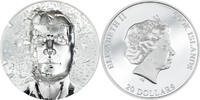 Cook Islands 20 Dollars SILVER BURST 3 Oz Silver Coin 20$ Cook Islands 2023 -