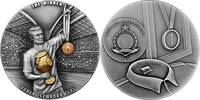 Niue 5 Dollars WINNER Robert Lewandowski The Way To The Dreams 2 Oz Silver Coin 5$ Niue 2023 -