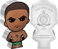 Niue 2 Dollars ISRAEL ADESANYA Chibi UFC 1 Oz Silver Coin 2$ Niue 2023 -