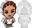 Niue 2 Dollars ALEXA GRASSO Chibi UFC 1 Oz Silver Coin 2$ Niue 2023 -