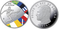 Spain 10 Euro UEFA EURO GERMANY Silver Coin 10€ Euro Spain 2024 -