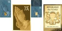 Chad 3000 Francs PRAYING HANDS Albrecht Durer 1/1000 Oz Gold Coin 3000 Francs Chad -
