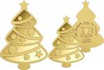 Chad 3000 Francs CHRISTMAS TREE 1/1000 Oz Gold Coin 3000 Francs Chad 2024 -