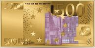 Chad 3000 Francs 500 EURO Small 1/1000 Oz Gold Coin 3000 Francs Chad 2024 -