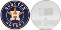 5 Dollars HOUSTON ASTROS Major League Baseball 3 Oz Silver Coin 5$ Niue 2025 Proof