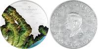 100 Dollars HAWAII Topography 1 Kg Kilo Silver Coin 100$ Cook Islands 2025 Proof