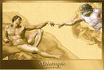 Chad 10000 Francs MICHELANGELO 550th Birthday 1/10 Oz Gold Coin 10000 Francs Chad 2025 -