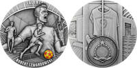Niue 5 Dollars TALENT Robert Lewandowski The Way To The Dreams 2 Oz Silver Coin 5$ Niue 2022 -