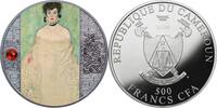 Cameroon 500 Francs PORTRAIT OF AMALIE ZUCKERKANDL Gustav Klimt Silver Coin 500 Francs Cameroon 2024 -