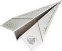 Niue 2 Dollars PAPER AIRPLANE Folded Dreams 2 Oz Silver Coin 2$ Niue 2025 -