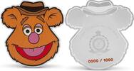 Niue 2 Dollars FOZZIE Muppets Disney 70th Anniversary 1 Oz Silver Coin 2$ Niue 2025 -