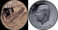 Niue 2 Dollars RMS TITANIC 1 Oz Silver Coin 1$ Niue 2025 -