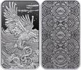 EAGLE AND SERPENT 1 Oz Silver Cast Bar 2025 -
