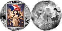 Cameroon 500 Francs LIBERTY LEADING THE PEOPLE AI-nime Art Masterpieces Silver Coin 500 Francs Cameroon 2025 -