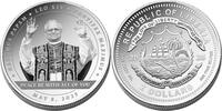 Liberia 2 Dollars POPE LEO XIV First American Pontifex 1 Oz Silver Coin 2$ Liberia 2025 -