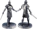 GLADIATOR MAXIMUS 3 Oz Silver Statue Antique Finish