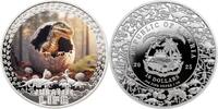 Liberia 10 Dollars EGG HATCHLING Jurassic Life 1 Oz Silver Coin 10$ Liberia 2025 -