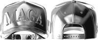 MAGA HAT Trump Shaped 2 Oz Silver Medal 2025 -