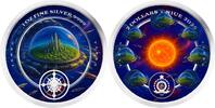 Niue 2 Dollars TERRA FUTURUM Life Beyond the Blue Planet Terra 1 Oz Silver Coin 2$ Niue 2025 -