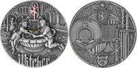5 Dollars SEASON OF STORMS The Witcher 2 Oz Silver Coin 5$ Niue 2025 Antique Finish