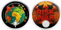 Niue 2 Dollars RISK OF WAR Terra 1 Oz Silver Coin 2$ Niue 2025 -