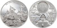 Gabon 3000 Francs WAR HAS NO REAL WINNER Time Flies 5 Oz Silver Coin 3000 Francs Gabon 2025 -