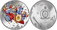 Niue 2 Dollars TOWN MUSICIANS OF BREMEN 1 Oz Silver Coin 1$ Niue 2025 -