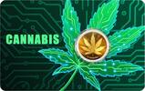Liberia 12 Dollars CANNABIS 1/1000 Oz Gold Coin 12$ Liberia 2026 -
