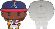 Niue 2 Dollars RONALD ACUÑA JR. MLB Players Chibi 1 Oz Silver Coin 2$ Niue 2025 -