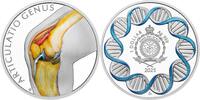 1 Dollar KNEE JOINT Human Body 1 Oz Silver Coin 1$ Niue 2025 Proof
