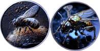 BEE AND MECHANICAL BEE Set 2 x 1 Oz Silver Coins 2 Guards Truth Guard 2025 -