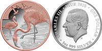 Niue 2 Dollars FLAMINGO 1 Oz Silver Coin 1$ Niue 2025 -