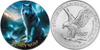 United States 1 Dollar 2025 WEYLIN WOLF Forest Totems 1 Oz Silver Coin 1... 99,95 EUR  Excl. 15,00 EUR Verzending