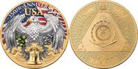 Niue 5 Dollars UNITED WE STAND 250 Years of USA Independence 2 Oz Silver Coin 5$ Niue 2025 -