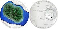 Cook Islands 60 YEARS OF SELF-GOVERNMENT Rarotonga 2 Oz Silver Coin 10$ Cook Islands 2025 10 Dollars 2025 PP